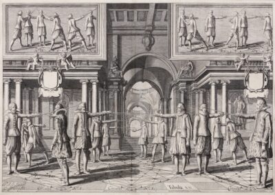 Works on Paper, Fencing School Willem Jacobsz. Delff